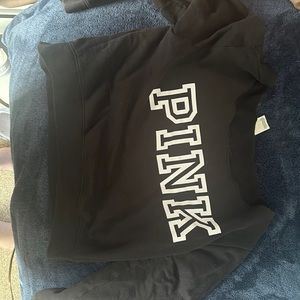 Xl Victoria secret off the shoulder cropped sweatshirt